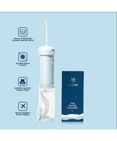 SNOW Rechargeable Water Flosser - 3 Power Modes Portable & Travel-Friendly Dental Care - Buy Online on GoSupps.com