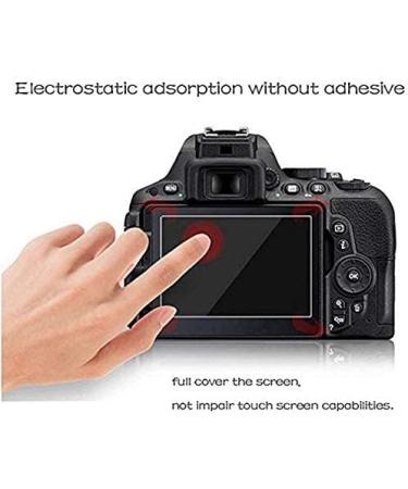Canon EOS R5 Screen Protector (2+2Pack) + Hot Shoe Cap Cover Set - 0.3mm Tempered Glass, 9H Hardness - Buy Online on GoSupps.com