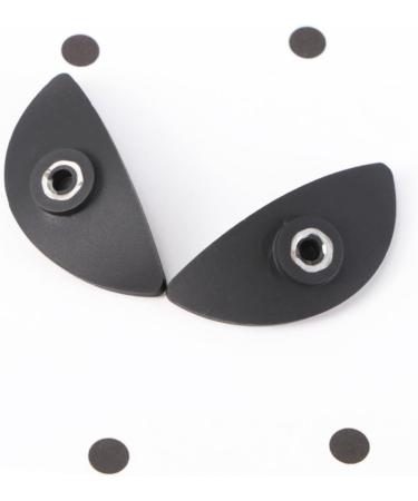 Amosfun 12 Pcs Eye Makeup Eyeshadow Stamp Applicator Eye Shadow Tool Seal Crystal The Lazy 5*2.5cmx2pcs Blackx2pcs - Buy Online on GoSupps.com