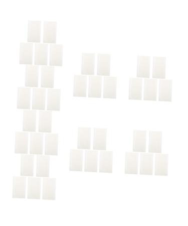 Angoily 40 Sheets Double-sided Tape Doible Sided Tape Hair Tape Replacements Tape in Extensions Lace Front Hair System Tape Wig Tape Hair Extension Tape Adhesive Water Proof White Supplies