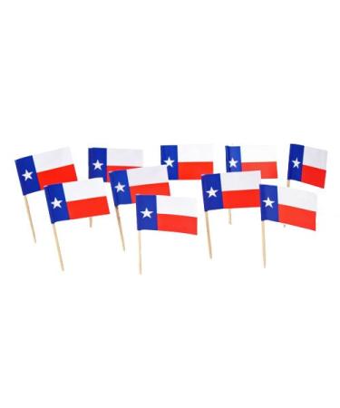 Texas | Texan Flag Toothpicks (100)