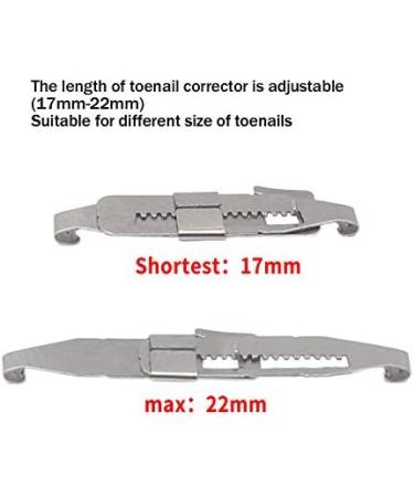 ANGGREK Ingrown Toenail Corrector | Stainless Steel Tool for Pain Relief & Correction | Effective Ingrown Toenail Treatment - Buy Online on GoSupps.com