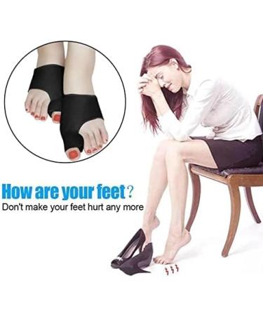 Buy Wlype 2-Piece Bale Toe Corrector - Hallux Valgus Relief Pain Relief Orthopedic Foot Protection Tool (Gold L) - Buy Online on GoSupps.com