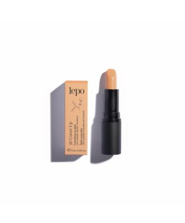 LEPO LEPO | 3D Cover Up Concealer in D Stick with Vegetable Ceramic and Vitamin E Perfect Coverage and Care for Your Skin