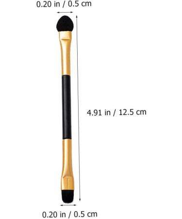 Beavorty 20pcs Double Ended Eyeshadow Brush Makeup Eyeshadow Brush Makeup Brush Makeup Eye Brush Eye Shadow Brush for Makeup Eyeshadow Brush for Women Eye Brush for Eyeshadow Eye Makeup 12.50X0.50X0.50CM Golden - Buy Online on GoSupps.com