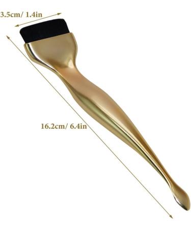 minkissy Makeup Brush Foundation Brush Small Foundation Brush Portable Foundation Brush for Women Golden - Buy Online on GoSupps.com