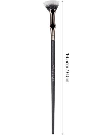 Mascara Fan Brush Portable Angled Lash Brush Versatile Mascara Clumps Removal Tool Foldable Fan Shaped Lash Brush And Cosmetics Accessories For Mascara Highlighter Eyeliner Application - Buy Online on GoSupps.com