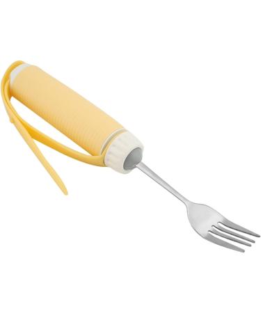Ergonomic Utensils for Arthritis & Handicapped | Rotating Fork & Spoon for Elderly | Easy Grip Tableware - Buy Online on GoSupps.com