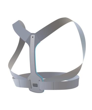 mdlian Men And Women Adults Universal Anti-hunchback Orthosis Spinal Correction Invisible Posture Band(Large) Gray Large Gray