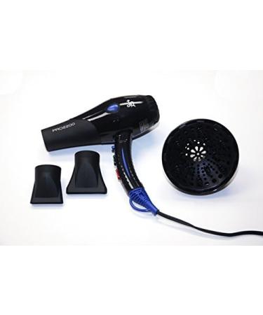 LA PRO2200 HAIR DRYER PROFESSIONAL WITH DIFFUSER 2 NOZZLES SLEEK PRODUCT INFO VIDEO http://youtu.be/EgBxOT8gGFg - Buy Online on GoSupps.com