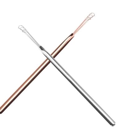 Portable Ear Cleaner Stainless Steel Ear Spoon Set Stainless Steel Ear Wax Remover Reusable Stainless Steel Ear Wax Remover Set Ear Wax Easily Removed Ideal for Personal and Home Use(Silver) - Buy Online on GoSupps.com