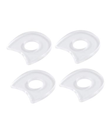 Gatuida 4 Sheets Callus Foot Protector Toe Corn Remover Foot Corn Removal Corn Cushions Callous Pads for Feet Foot Corn Pads Corn Removal Pads Callus Gel Pad White Insole Protection