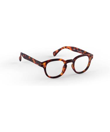 Popme Unisex Tortoise Reading Glasses with Blue Light Filter - 1 Diopter Presbyopia Blue Lenses - One Size Fits All - Buy Online on GoSupps.com