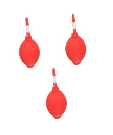 FRCOLOR 3pcs Ear Picking Tool Set Hand Bulb Ear Squeeze Bulb Squeeze Ear Bulbs Ear Washing Squeeze Bulb Ear Clean Bulb Ear Washer Bulb Ear Suction Bulb Ear Cleaning Kit