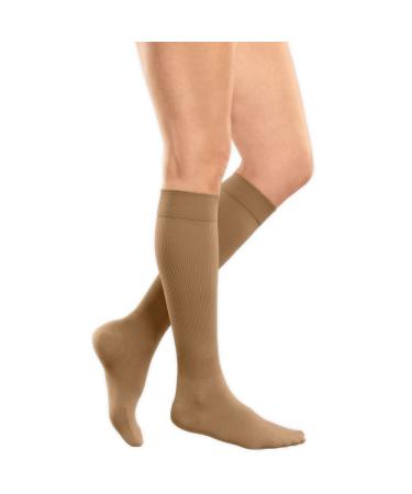 medi mediven angio short CCL1 AD compression stockings V caramel large foot