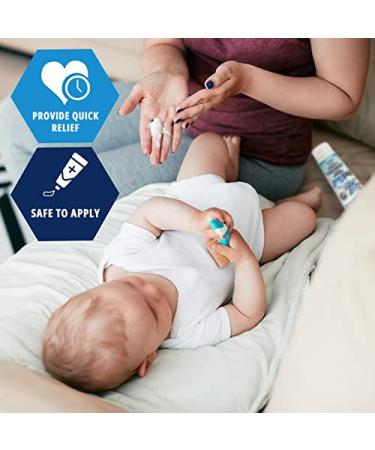 Med Pride PeriShield Diaper Rash Ointment - Zinc-Oxide Cream for Babies with Vitamins A, D & E - Paraben-Free Rash Treatment & Prevention - 3.5oz - Buy Online on GoSupps.com