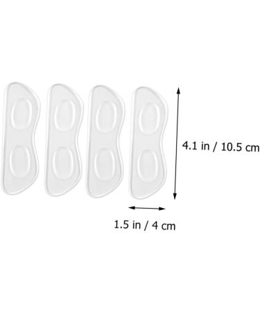 FOMIYES 4 Pairs Replaceable Heel Pads & Stickers - Portable Heel Protectors & Cushions for Women - Comfortable & Wear-Resistant Insoles for Heels - Buy Online on GoSupps.com