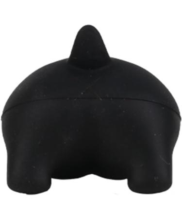 Silicone Dog Butt Toothpaste Caps Durable Squeezer for Adults & Kids Black Toothpaste Attachment - Buy Online on GoSupps.com