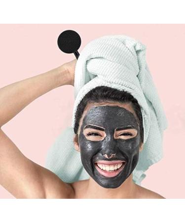 Silicon Black Carbon Infused Face Brush Set of 2 - Recyclable Exfoliation & Makeup Removal - Compatible with Oral-B Toothbrush - Buy Online on GoSupps.com