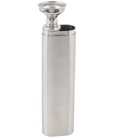 Two Tubes Portable Stainless Steel Hip Flask and Cigar Holder Humidor Tube Travel Carry Case Cigar Case Holder - Buy Online on GoSupps.com