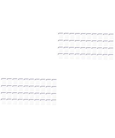 FRCOLOR 40 Pcs Foaming Net Foaming Net Mesh Soap Saver Bag Soup Bag Exfoliating Soap Pouch Soap Foaming Cleaning Tool Clean Face Wash Soap Cleaning Pouch Scrubber Travel Nylon Bar 13X9X0.1CMx2pcs Random Colorx2pcs