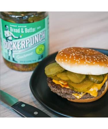 SuckerPunch Gourmet Dill Pickle Spears 24oz - 2-Pack Classic Flavor - Buy Online on GoSupps.com