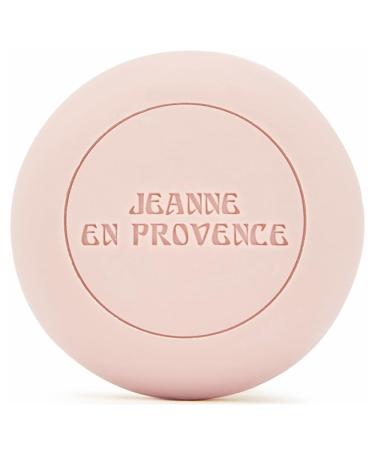 JEANNE EN PROVENCE - Savon Solide Corps & Mains - Parfum Rose Envo tante - Nettoie Adoucit & Parfume - 95 % d'Ingr dients d'Origine Naturelle - Fabriqu en Provence - 100 gr