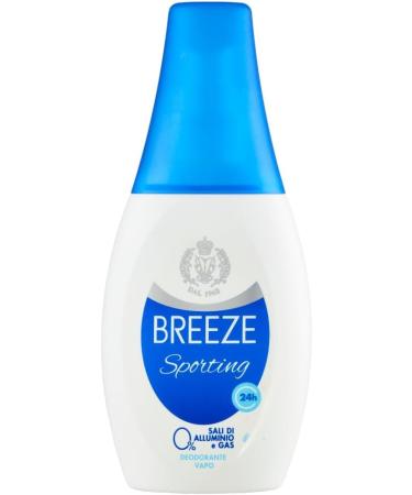  Breeze BREEZE | No Gas Sports Vapo Deodorant 6 x 75 ml - Buy Online on GoSupps.com