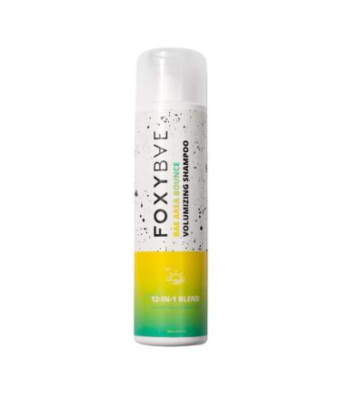 FoxyBae Bae Area Bounce Volumizing Shampoo | 12-in-1 Blend Hair Growth Shampoo for Volume  Shine  Anti-Frizz with Biotin  Argan Oil  Shea Butter | Sulfate-Free  Paraben-Free  Cruelty-Free (10 Fl OZ)