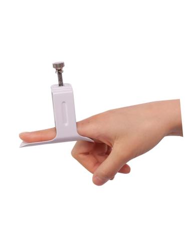 FRCOLOR 1pc Straightener Stabilizer for Splints | Durable High-Density Polymer Brace | Joint Extension & Mallet Splint Guard - 7x6cm White - Buy Online on GoSupps.com