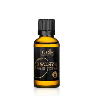 Loelle Loelle - 100% Pure Cold-Pressed Argan Oil - Organic Argan Oil for Hair Face Hands - Vegan Moisturizing Body Oils Rich in Vitamin E - Hand-Harvested in Morocco 30ml