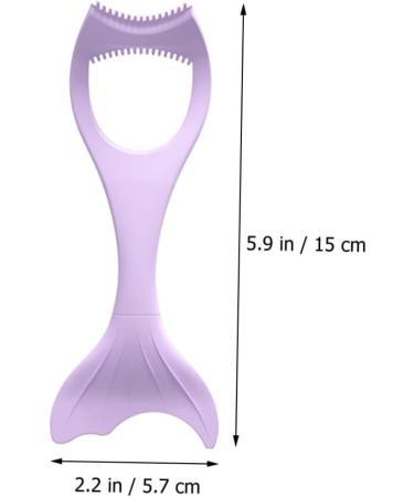 NOLITOY Mascara Brush Tuile Molds Silicone Makeup Tools Lash Tool Marscara Drawing Aid Tool Safety Mask Eyes 15X5.7CM Violet - Buy Online on GoSupps.com