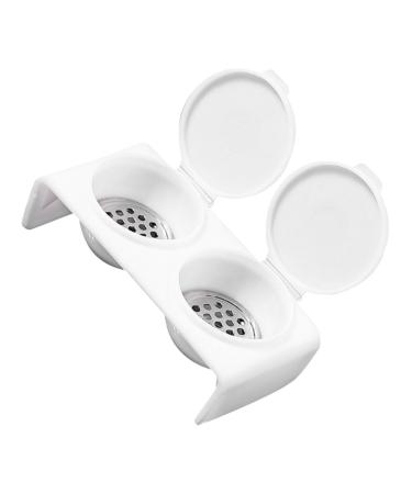 Beaupretty Monomer Holder Nail Art Brush Cup Nail Bowl Dappen Dish with Lid Damping Dish for Nails Soaking Bowl for Acrylic Nails Dappen Dish for Nails Liquid Stainless Steel Tool