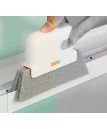 Losuya 3 In 1 Groove Cleaning Brush Window Track Cleaning Tools Cleaning Brush for Sliding Door Track Window Sill Window Seal - Buy Online on GoSupps.com