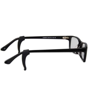 NORHOR 6 Pairs Anti-Slip Ear Hook Grip Glasses Accessories Ear Hook Eyeglass Temple Tip for Sunglasses and Glasses (Black) - Buy Online on GoSupps.com