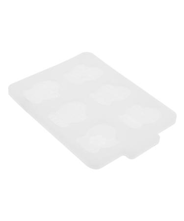 Alipis 1pc Christmas Stencils Chocolate Cupcakes Molds for Resin Baking Molds Kit with Cover Cookie 3D