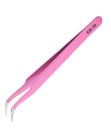 Eyelashes Extension Eyelash Tweezers Affordable Health Durable for Home Beautician(CS-15)