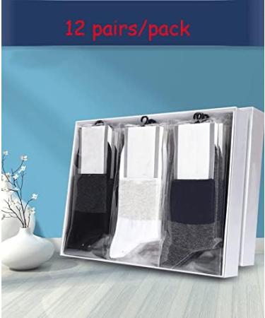 BIHIKI Men's Diabetic Socks - 12 Pairs, Loose & Non-Binding - Buy Online on GoSupps.com