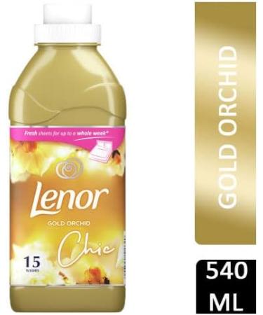 Lenor Fabric Conditioner 6 x 15 Washes 6 x 540ml Gold Orchid Scent + Our Gift for You - Organza Bag Size 9 x 7 x 0.1 cm - Buy Online on GoSupps.com