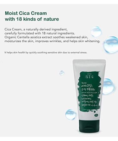 Organic Cica Cream 100ml - Soothing & Hydrating Skin Repair | International Shipping Available - Buy Online on GoSupps.com