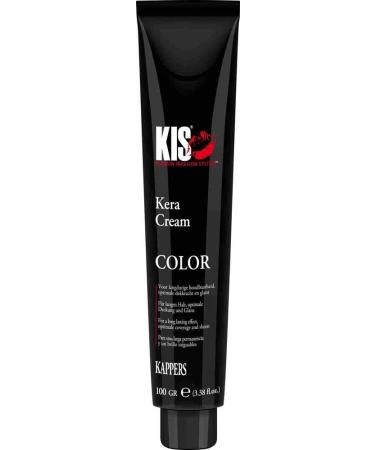 KIS KeraCream Color permanent hair color cream 100 ml pink champagne high coverage intensive hair color keratin infusion animalfriendly & sustainable
