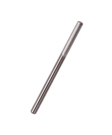 minkissy 1pc Tungsten Steel Grinding Head Nail Polish Grinding Head Carbide Nail Drill Bit Manicure Pen Sander Nail Cleaner Tool Tungsten Steel Manicure Head Nose to Rotate Portable 3.75x0.23cm