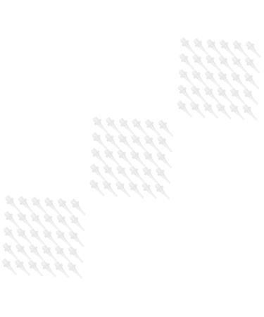 JECOMPRIS 3sets Ear Wax Removal Tool 6-Pack Disposable Nozzles Pp Material for Ear Irrigation 30pcs*3