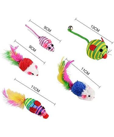 Shop GOLDGE 16-Piece Cat Toy Set | Feather Toys & Balls for Cats - International Shipping Available - Buy Online on GoSupps.com
