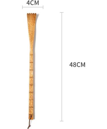 Verdant Touch Massage Device | Long Claw Wood Back Scratcher for Itching Relief | 48cm Back Massage Tool for Ultimate Relaxation - Buy Online on GoSupps.com