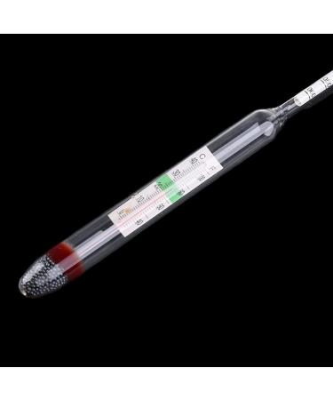Glass Aquarium Hydrometer with Built-in Thermometer Marine Floating Salt Water Salinity Tester Range 1.000-1.060 7.87inch for Aquarium Plants - Buy Online on GoSupps.com