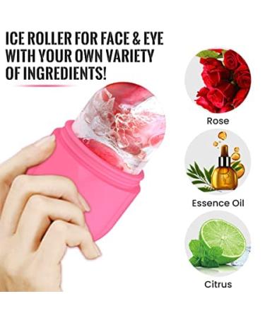 Upgraded Ice Roller for Face and Eyes - Tighten, Tone, and Brighten Skin - Reduce Eye Bags and Puffiness - Anti-Aging Beauty Tool - Buy Online on GoSupps.com