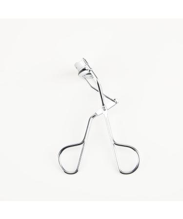 Eyelash Curlers & Tweezers Set - 2 in 1 Travel-Friendly for All Eye Shapes - Instant Beauty in Silver - Buy Online on GoSupps.com