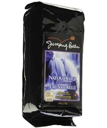 Jumping Bean Natural Water Decaf Fairtrade Organic Whole Bean Coffee ECO2Roast Premium Coffee Non-GMO Natural Water Decaf 454g Natural Water Decaf 454 g (Pack of 1) - Buy Online on GoSupps.com