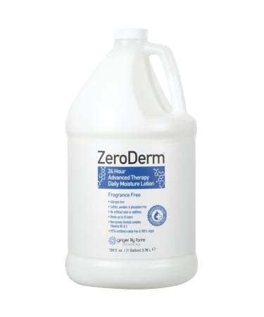 Ginger Lily Farms Botanicals ZeroDerm 24 Hour Advanced Therapy Daily Moisture Lotion  Allergen-Free  100% Vegan & Cruelty-Free  Fragrance Free  1 Gallon (128 fl. oz.) Refill 128 Fl Oz (Pack of 1) - Buy Online on GoSupps.com